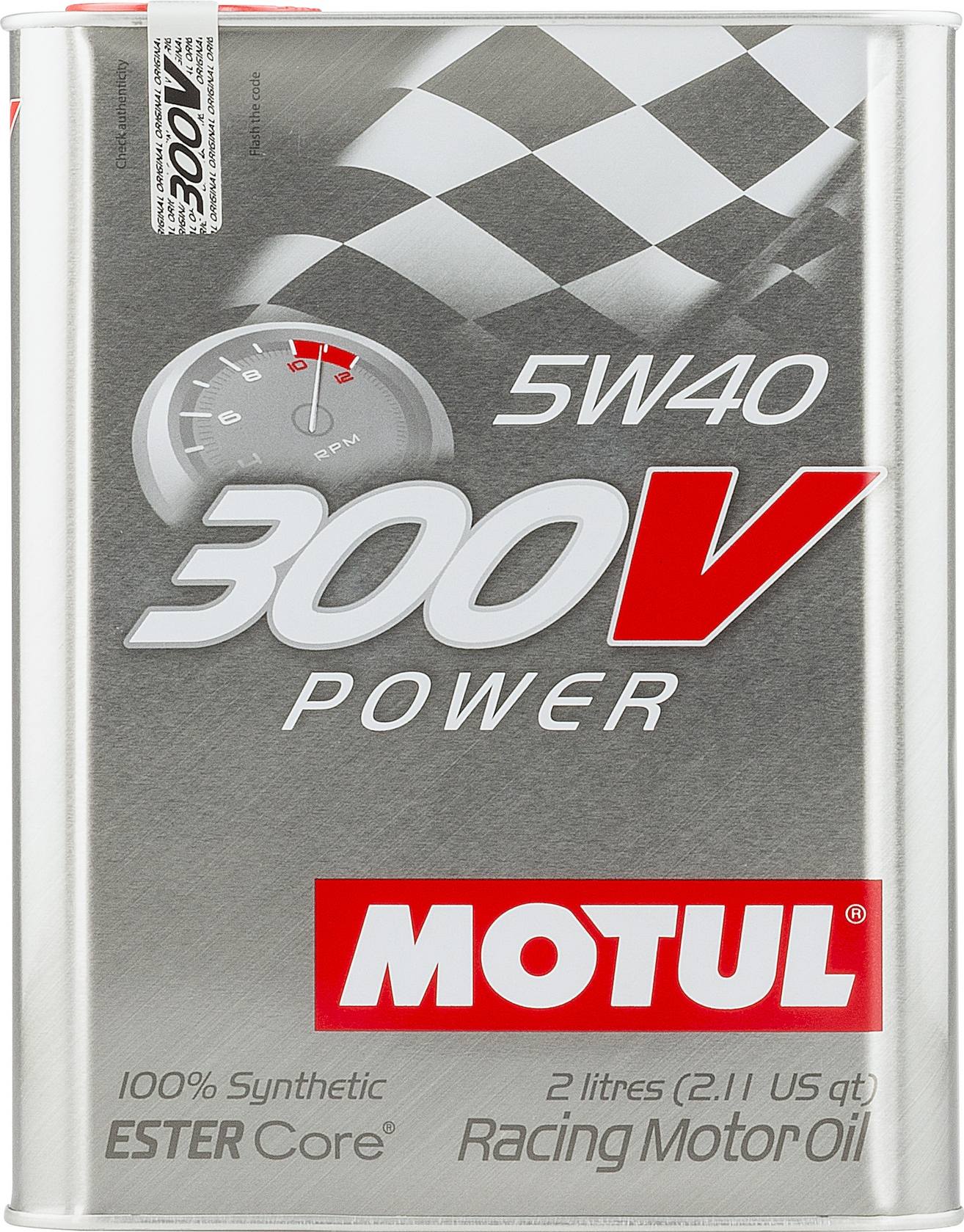 Engine Oil (5w40) (2 Liter) (Power 300V) - Motul 104242